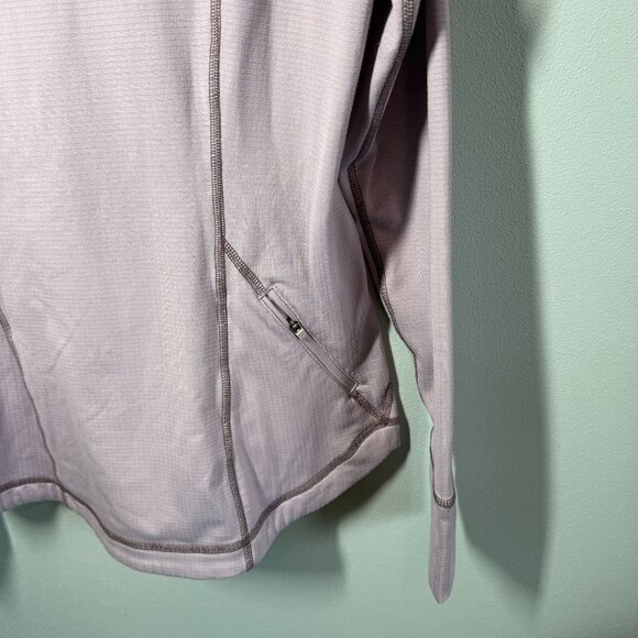Eddie Bauer Purple 1/4 Zip Athletic Pullover Womens Medium Running Walking Gym - Picture 7 of 11